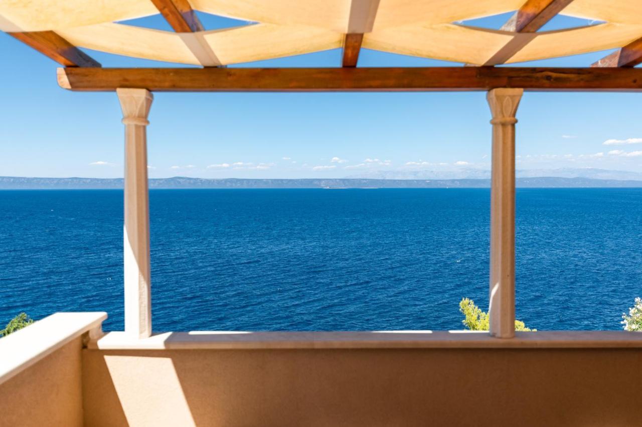 Seafront Stone Villa Blato  Exterior foto