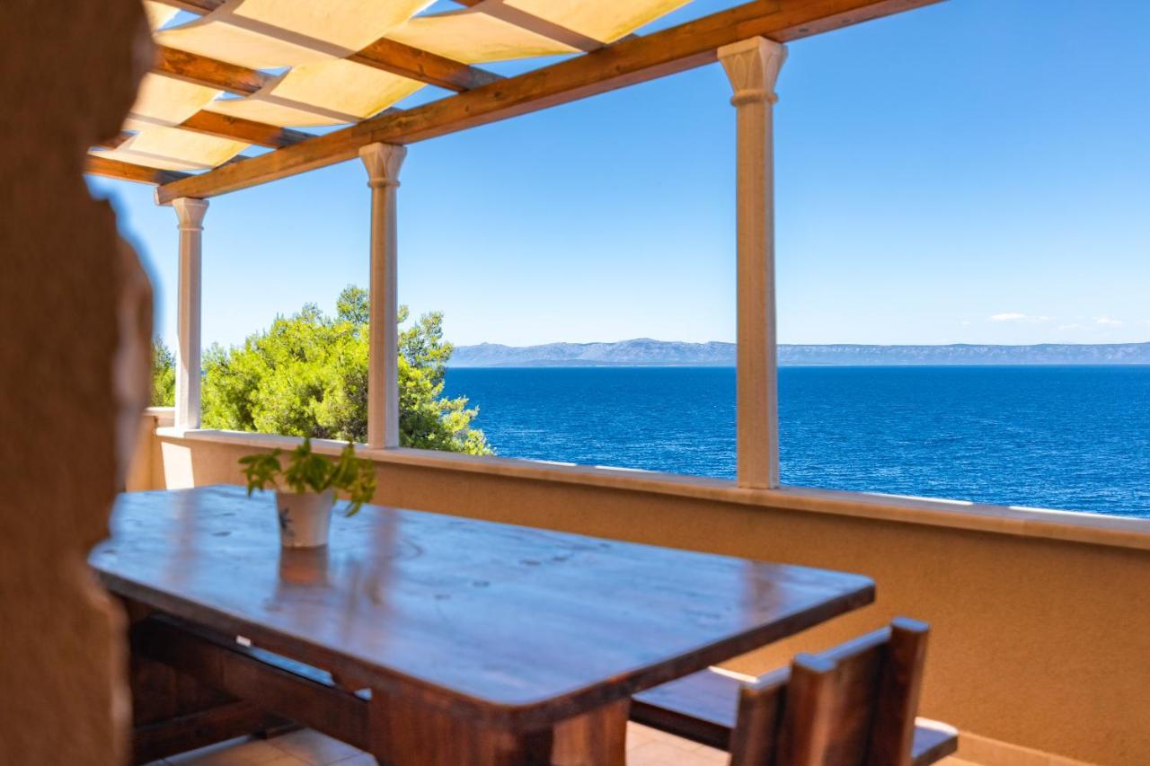 Seafront Stone Villa Blato  Exterior foto